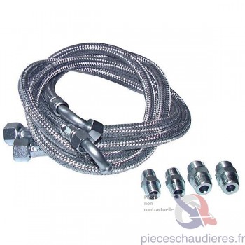 FLEXIBLE FIOUL COUDE 100CM...