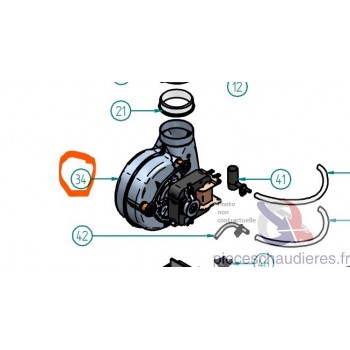 VENTILATEUR pour RADIANT...