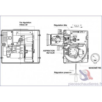Brûleur fioul (compatible...